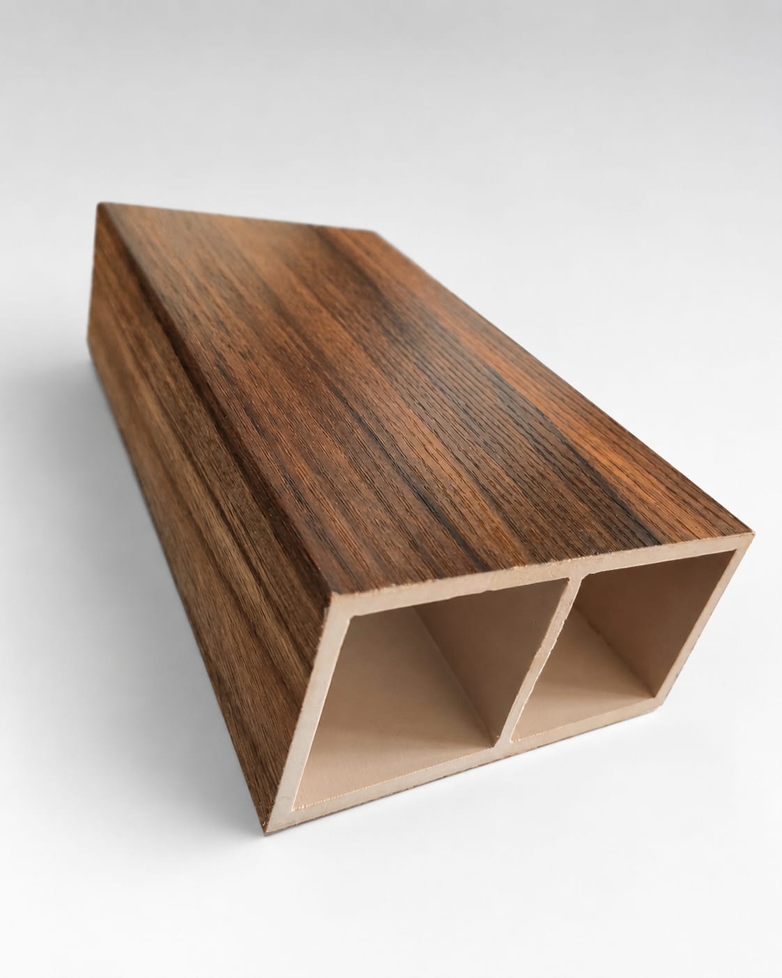 Viga WPC de Interior Nogal Natural 10x5 cm