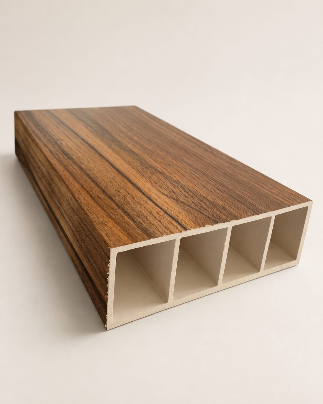 Viga WPC de Interior Nogal Natural 15x5 cm