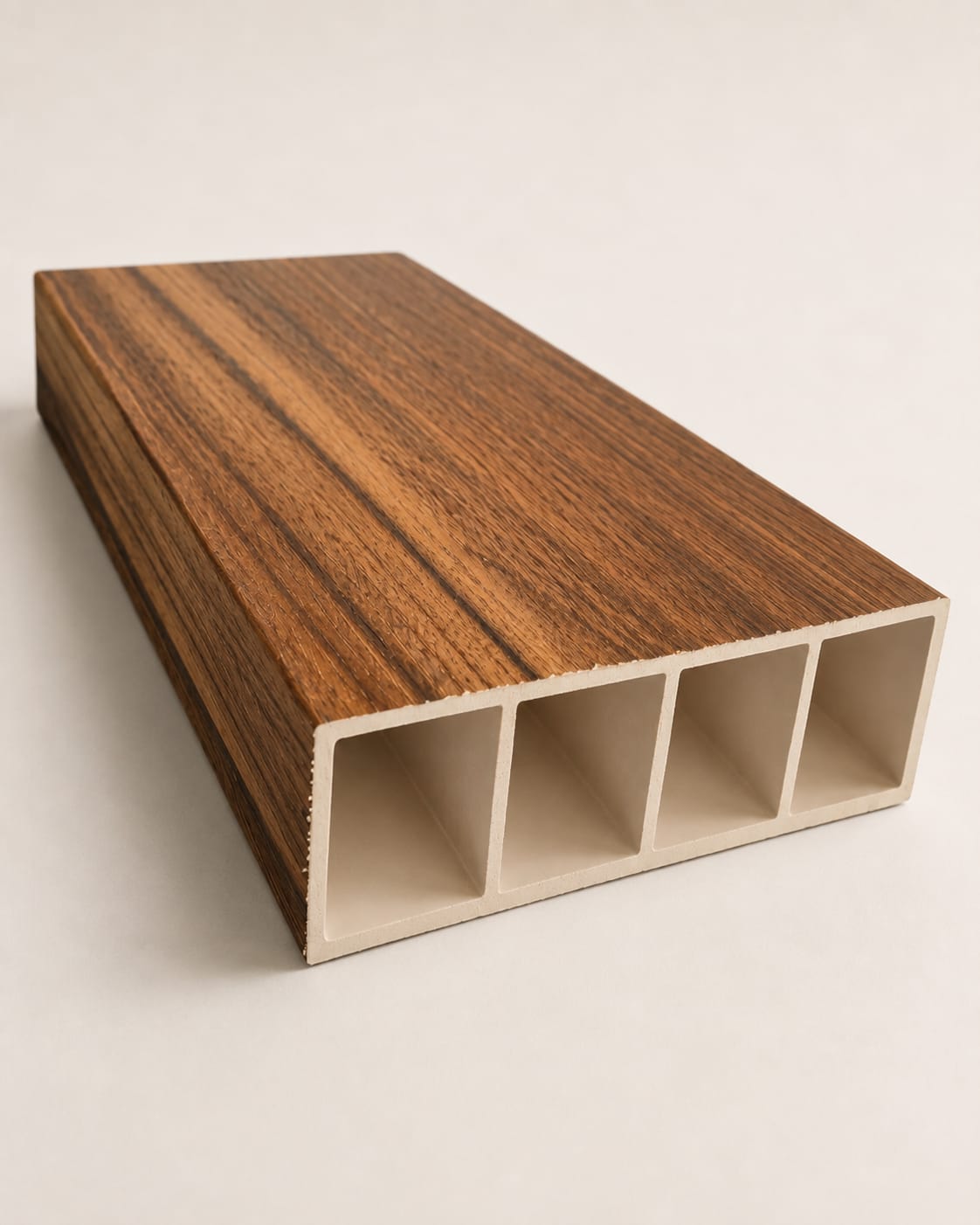 Viga WPC de Interior Nogal Natural 15x5 cm