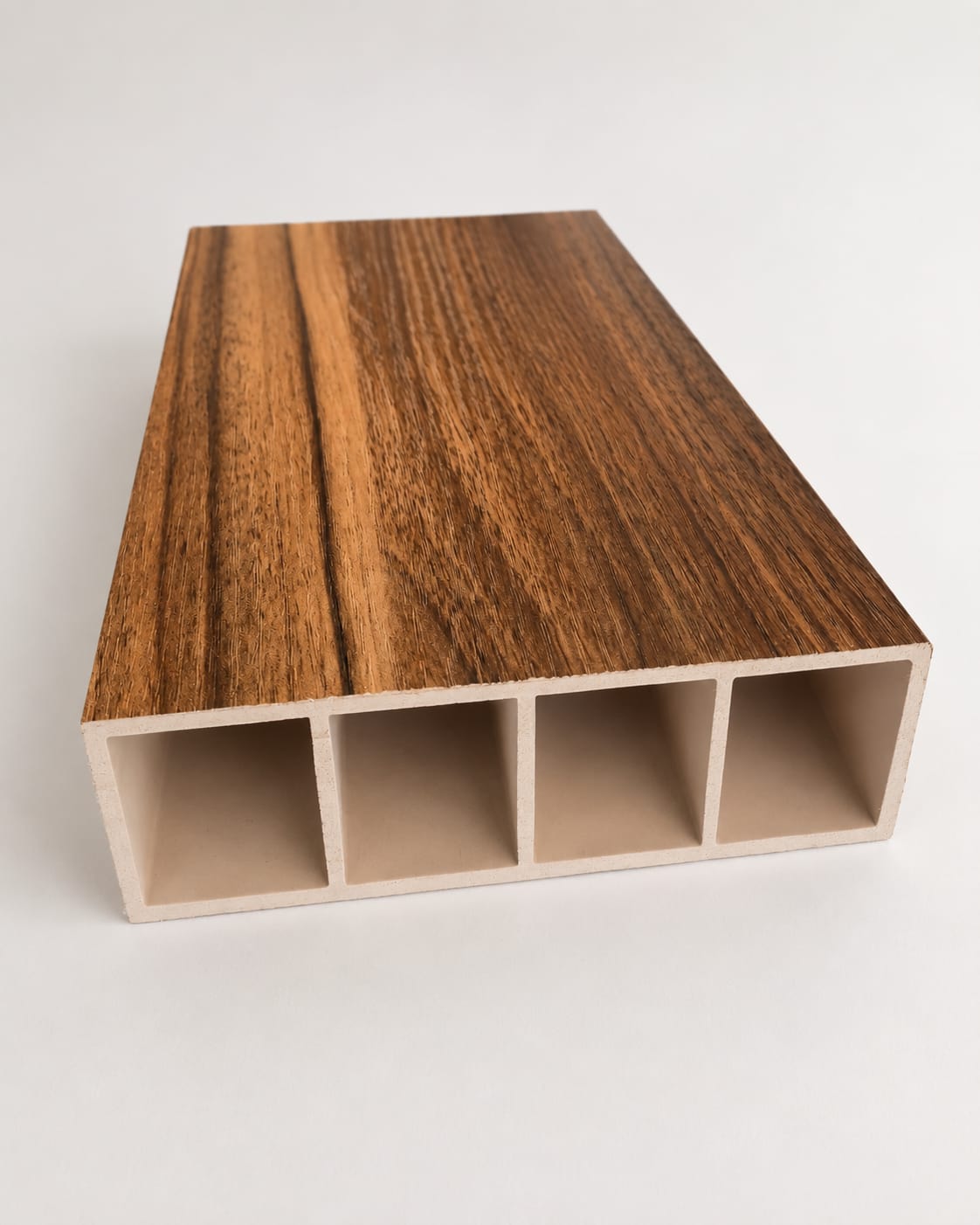 Viga WPC de Interior Nogal Natural 15x5 cm